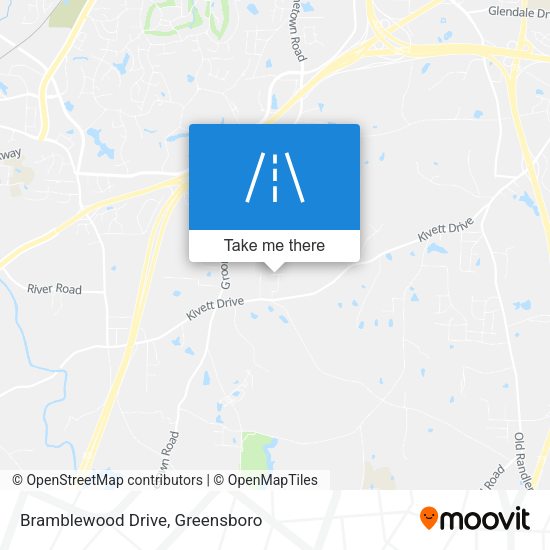 Bramblewood Drive map