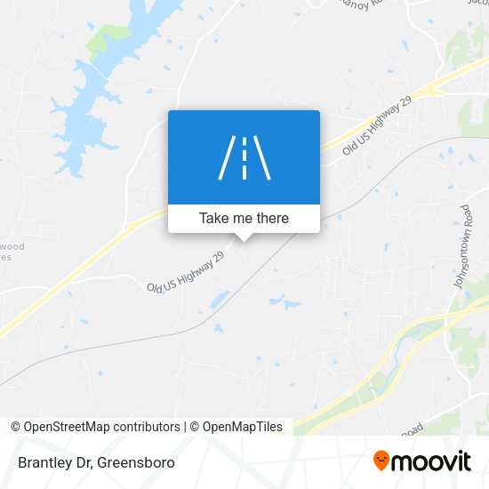 Mapa de Brantley Dr