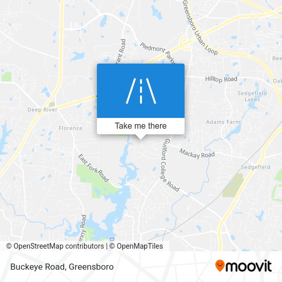 Mapa de Buckeye Road