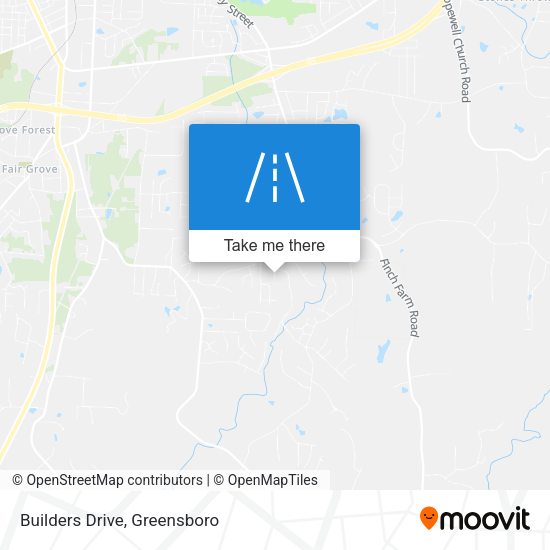 Mapa de Builders Drive