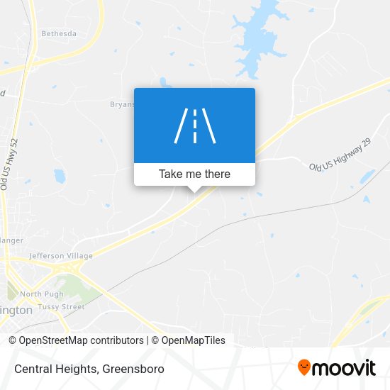 Central Heights map