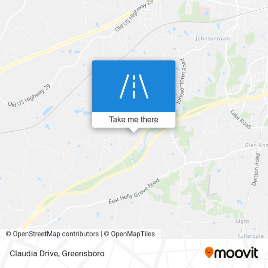 Mapa de Claudia Drive