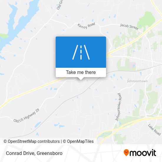 Mapa de Conrad Drive