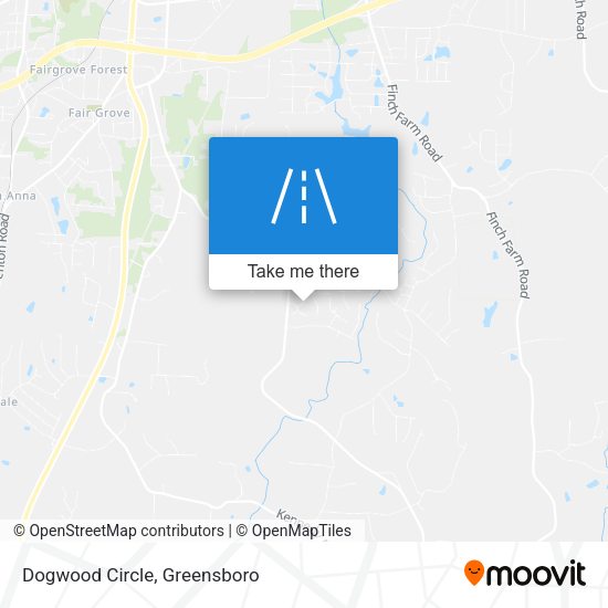 Mapa de Dogwood Circle