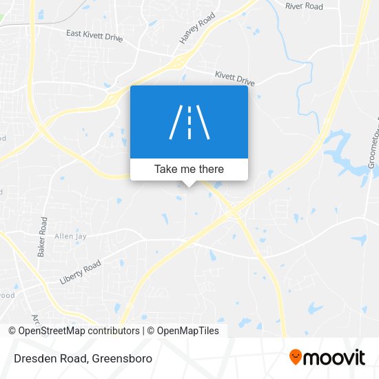 Mapa de Dresden Road