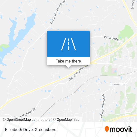 Elizabeth Drive map