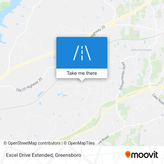 Excel Drive Extended map