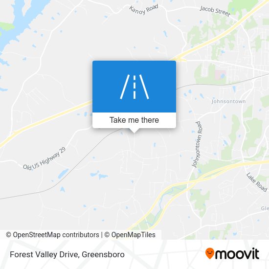 Mapa de Forest Valley Drive