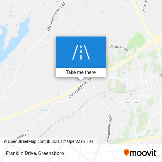 Franklin Drive map