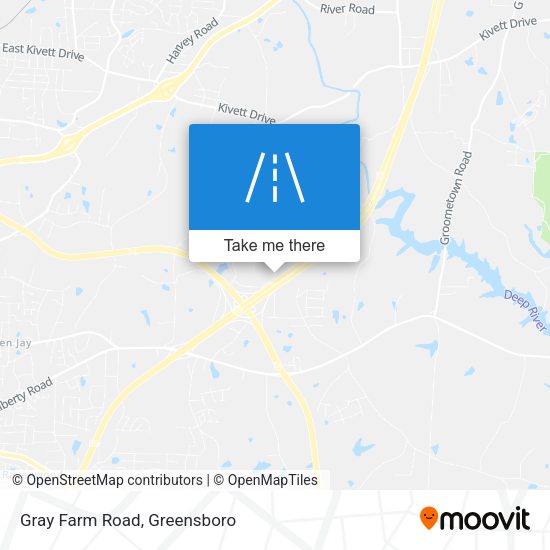 Gray Farm Road map