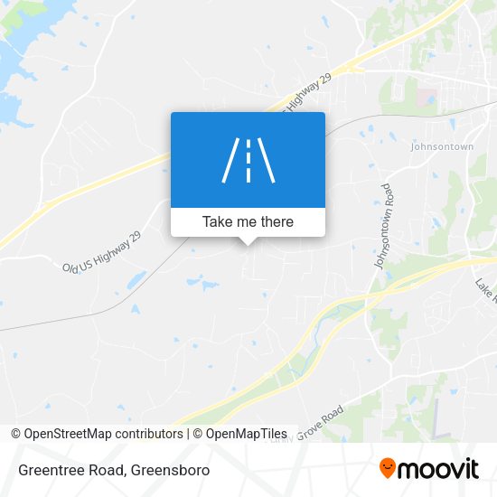 Mapa de Greentree Road