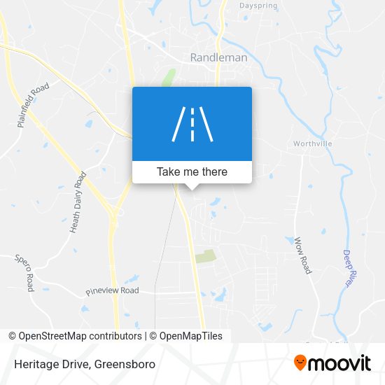 Heritage Drive map