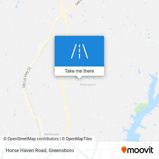 Horse Haven Road map