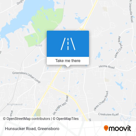 Mapa de Hunsucker Road