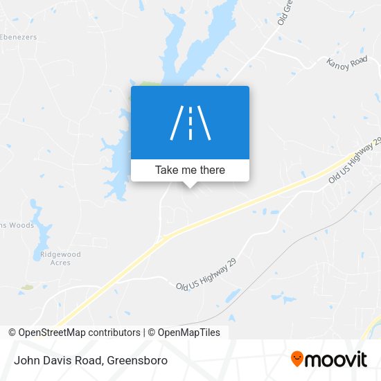 John Davis Road map