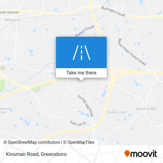 Mapa de Kinsman Road