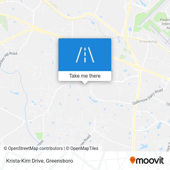 Mapa de Krista-Kim Drive