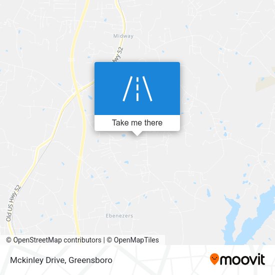 Mckinley Drive map