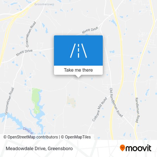 Mapa de Meadowdale Drive