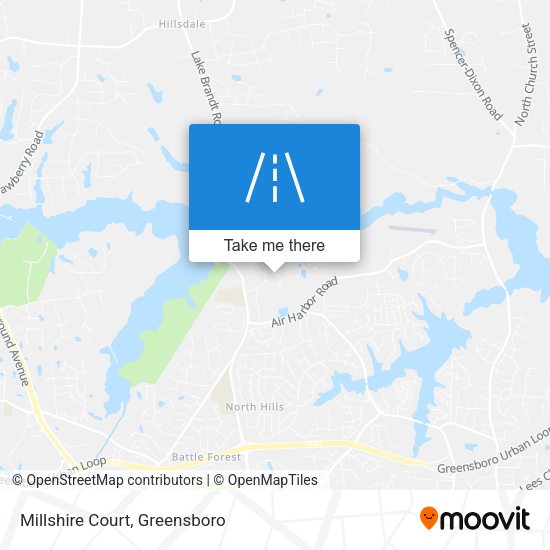 Millshire Court map