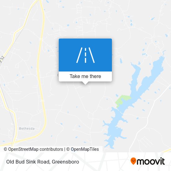 Mapa de Old Bud Sink Road