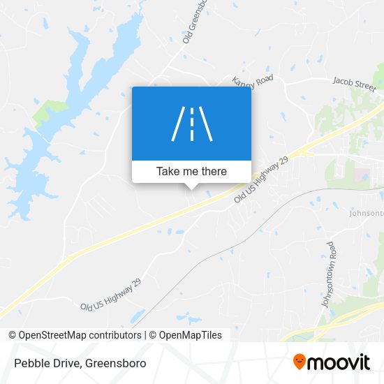 Pebble Drive map