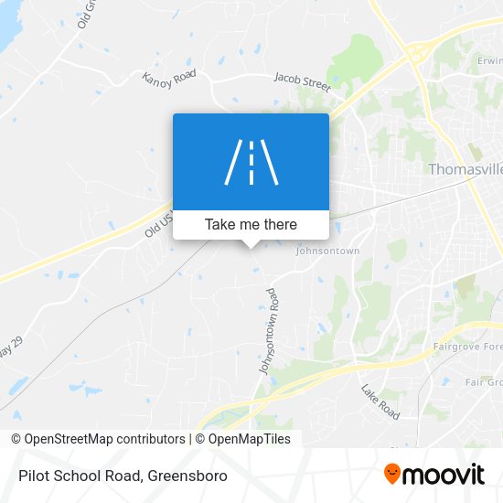 Mapa de Pilot School Road