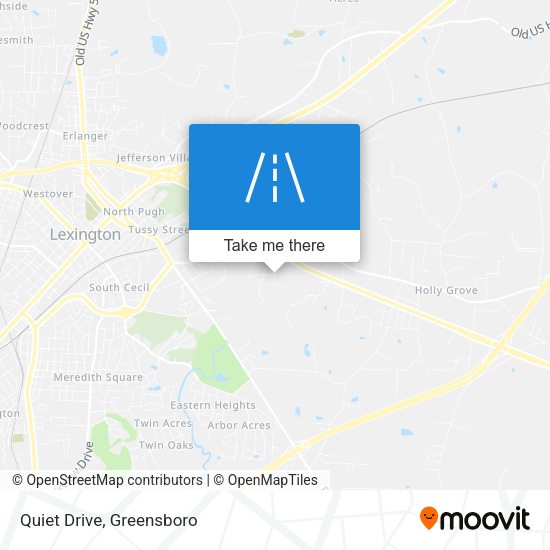 Mapa de Quiet Drive