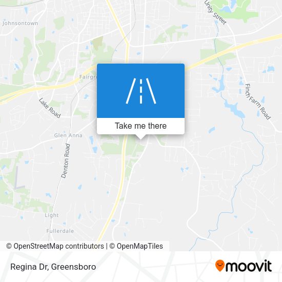 Mapa de Regina Dr