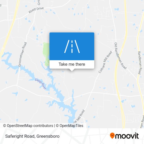 Mapa de Saferight Road