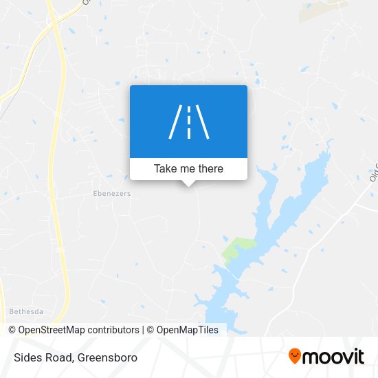 Mapa de Sides Road