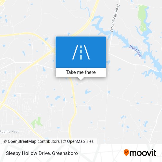 Sleepy Hollow Drive map