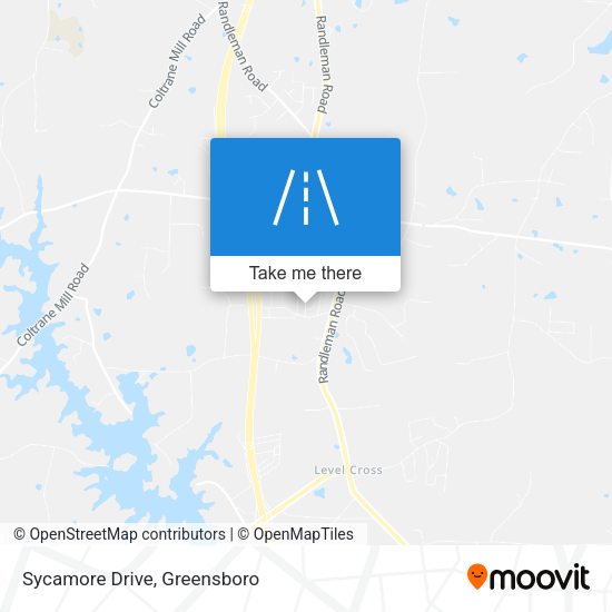 Mapa de Sycamore Drive