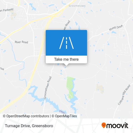 Mapa de Turnage Drive