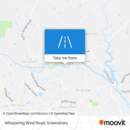 Whispering Wind Road map