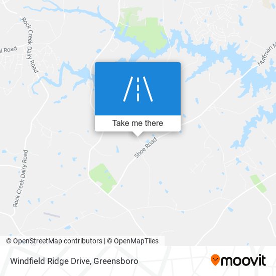 Mapa de Windfield Ridge Drive