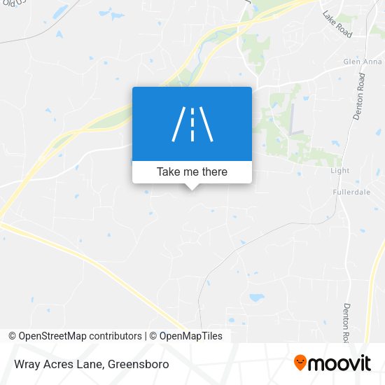 Mapa de Wray Acres Lane