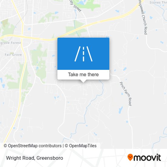 Mapa de Wright Road