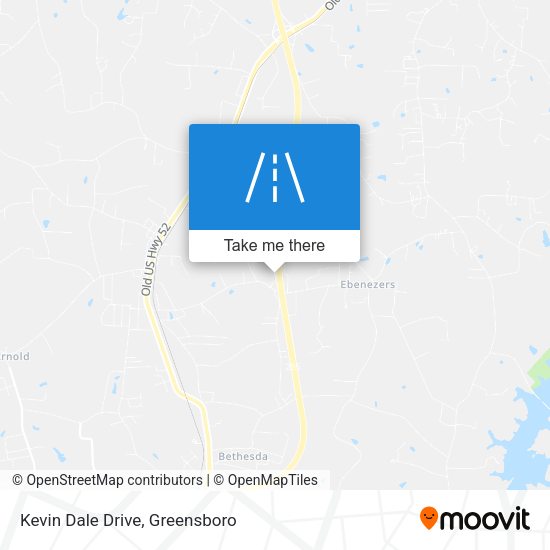 Kevin Dale Drive map