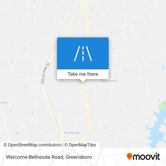 Mapa de Welcome-Bethesda Road