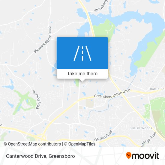 Canterwood Drive map