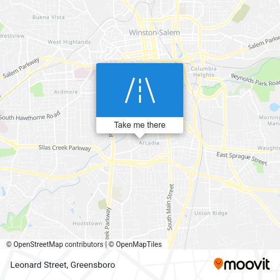 Mapa de Leonard Street