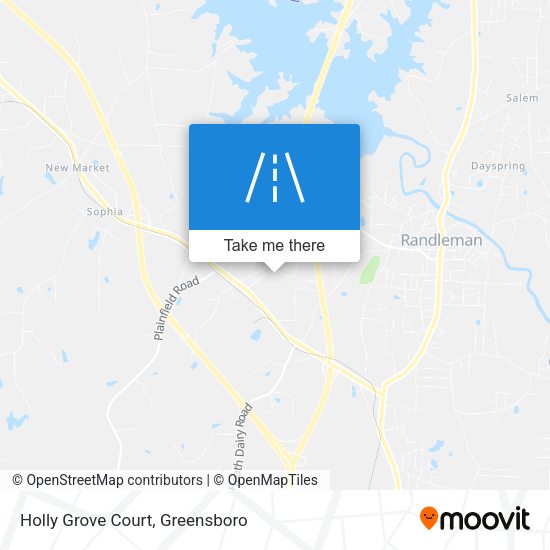 Holly Grove Court map
