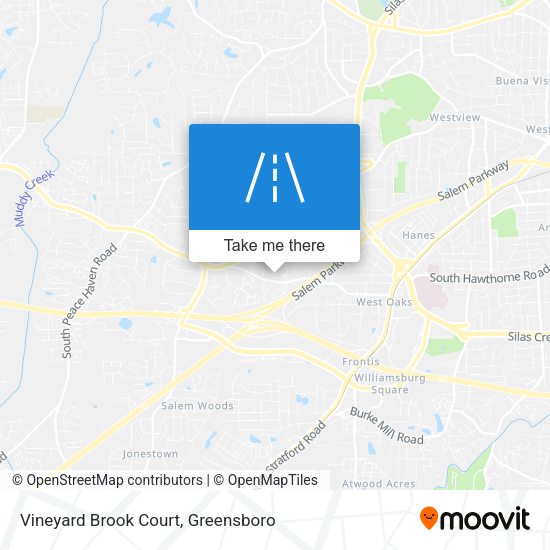 Vineyard Brook Court map
