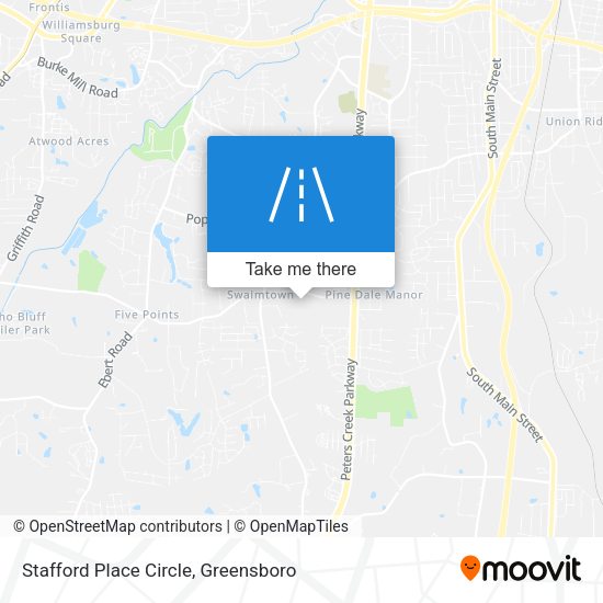 Stafford Place Circle map