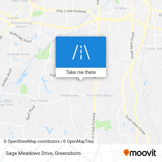 Sage Meadows Drive map