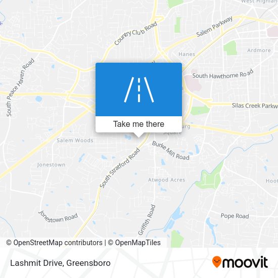 Mapa de Lashmit Drive