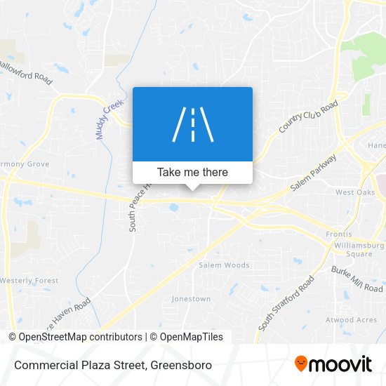 Commercial Plaza Street map