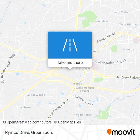 Mapa de Rymco Drive