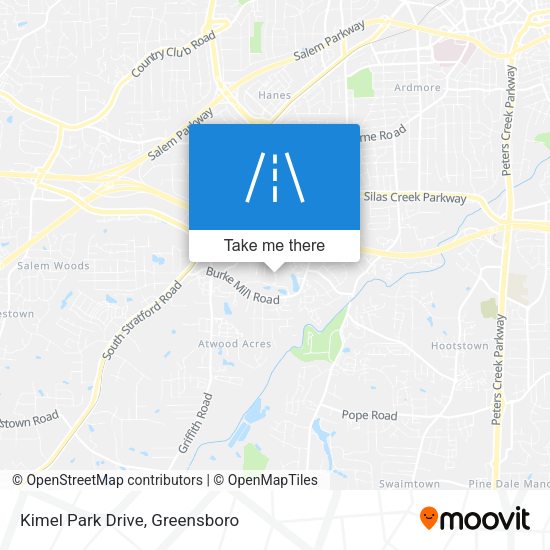 Kimel Park Drive map